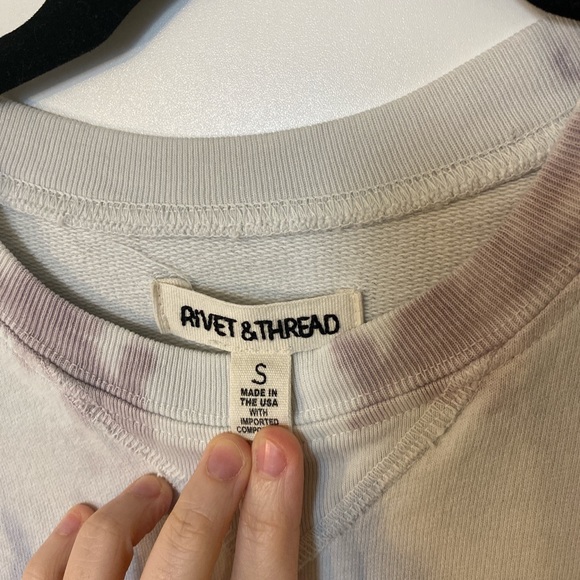 Rivet & Thread Tie Dye sweatshirt, size S - Picture 3 of 3